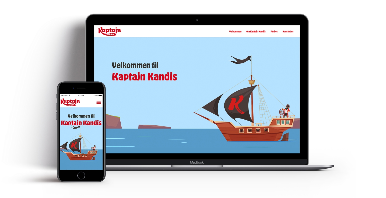 webdesign KaptajnKandis